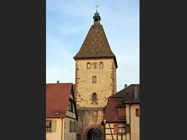 Porte Haute de Bergheim, Haut-Rhin, Alsace, France