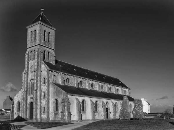 L’église Saint-Guénolé, sur l’île de Sein, en Bretagne