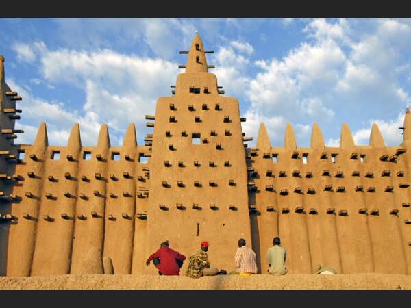 La grande mosquée de Djenné, au Mali