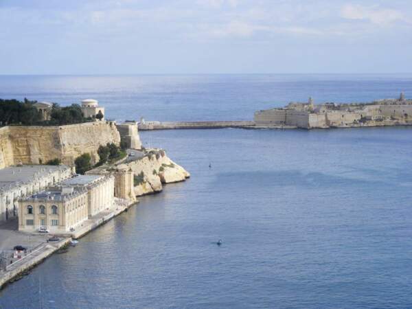 La pointe Saint-Elmo, La Valette, Malte