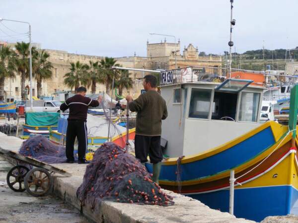 Pêche à Marsaxlokk, Malte