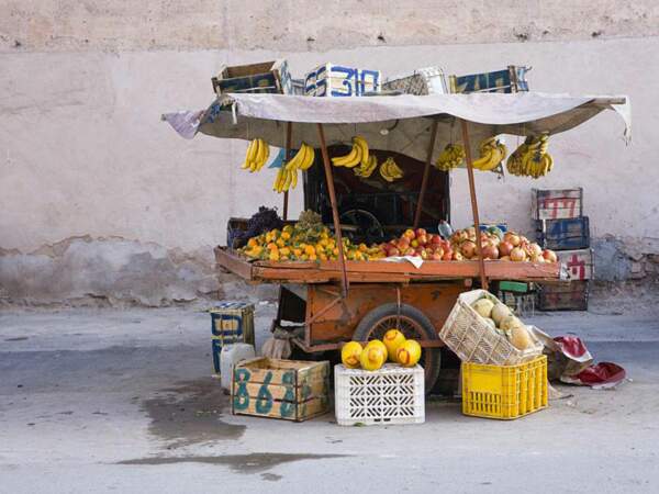 Boutique à Marrakech, au Maroc