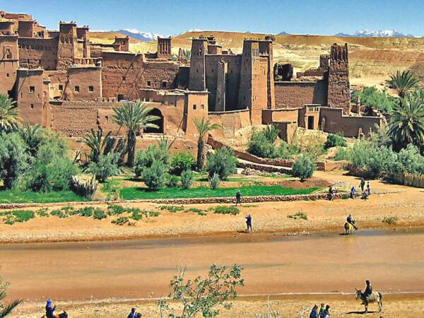 Le ksar Aït-Ben-Haddou dans la province de Ouarzazate, au Maroc