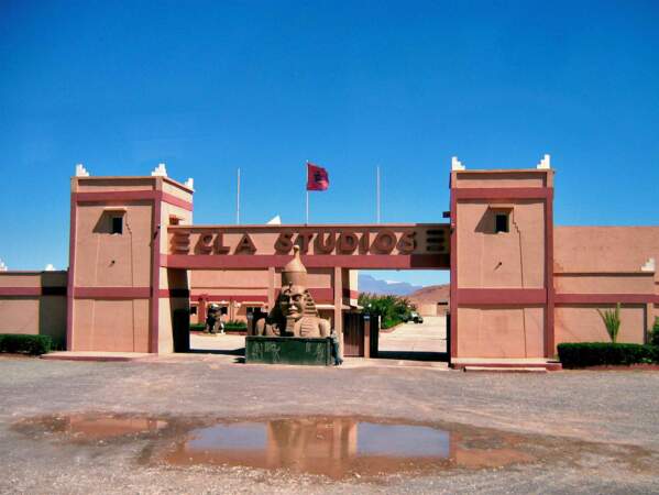 Les studios de cinéma de Ouarzazate, au Maroc