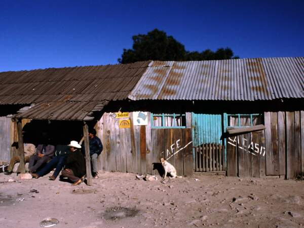 Un café abandonné sur la route de Batopilas, dans la Sierra Tarahumara, Mexique