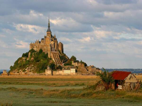 Le Mont-Saint-Michel, dans la Manche, en Basse-Normandie (France).