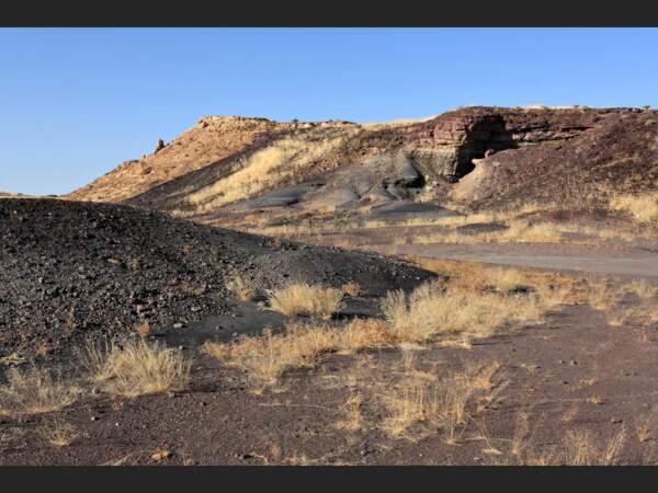 Le site des Montagnes Brûlées, en Namibie.