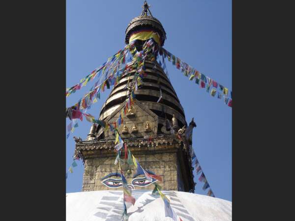 Temple de Swayambunath, Katmandou, Népal