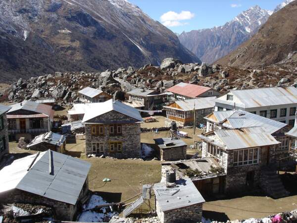 Village de Kianja-Gompa, Népal