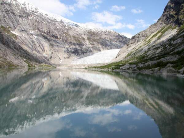 Le glacier de Jostédal, en Norvège.