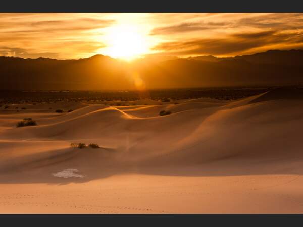 Dunes de Mesquite, dans la Vallée de la Mort, aux Etats-Unis