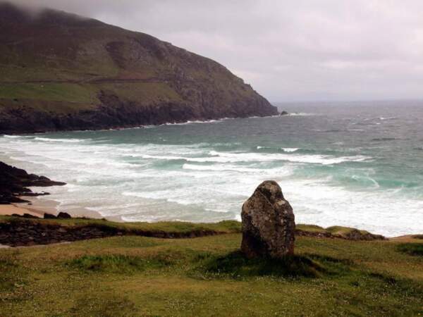 La péninsule de Dingle, dans le comté de Kerry, au sud-ouest de l'Irlande. 