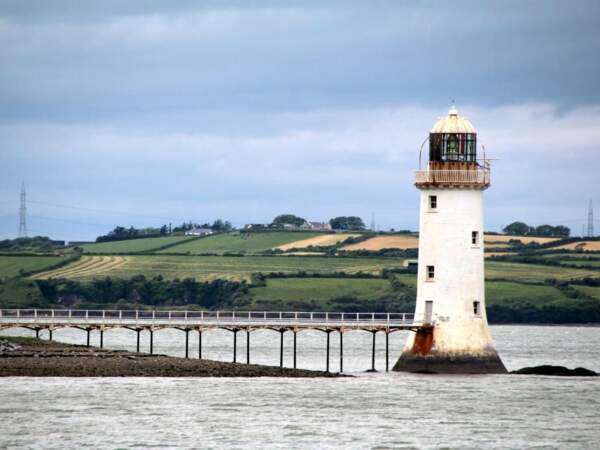 Le phare de la presqu'île de Tarbert, dans le comté de Kerry, en Irlande. 