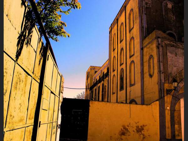 L'usine de bière devenue centre culturel à Faro, au Portugal.