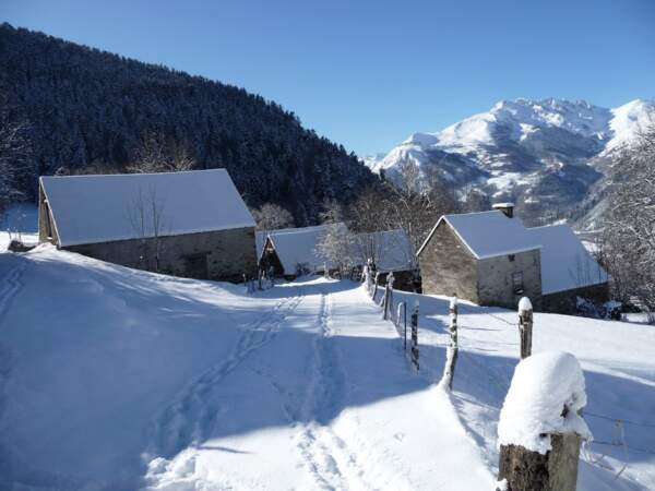 Les granges de Camparan, Vallée d'Aure, Pyrénées