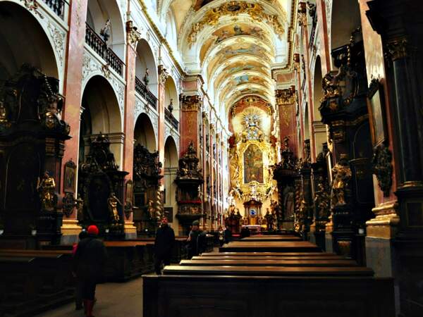 La basilique Saint-Jacques, à Prague, en République tchèque. 