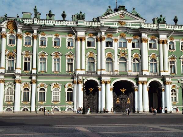 L’Ermitage à Saint-Pétersbourg, en Russie