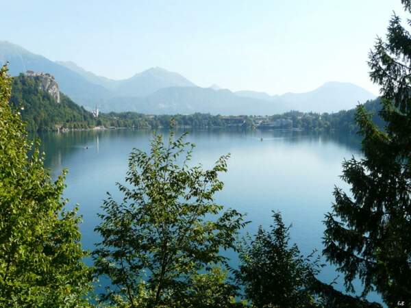 Le lac de Bled, en Slovénie