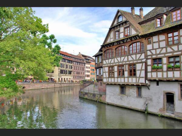 Maisons à colombages, à Strasbourg