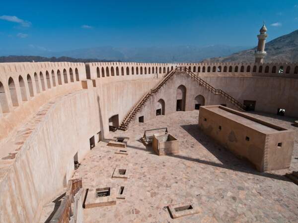 Le fort de Nizwa à Oman