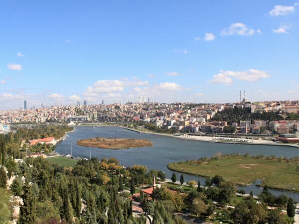 Vue sur Istanbul, en Turquie