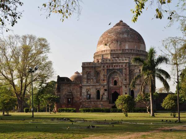 Les jardins de Lodi, à Delhi, en Inde.