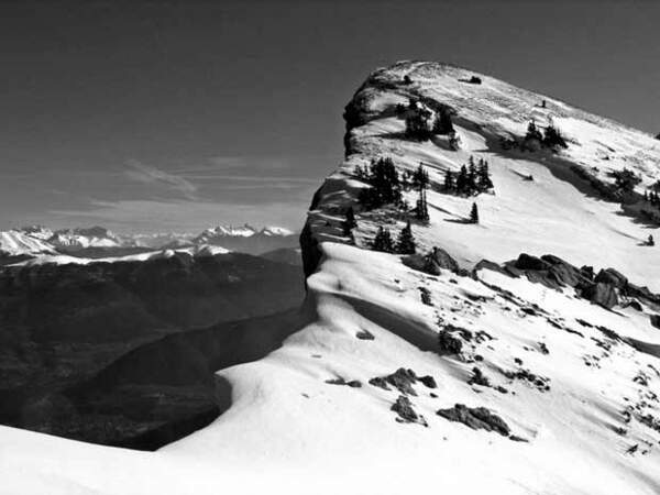 Vue du Vercors, dans les Alpes