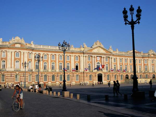 La place du Capitole à Toulouse, en France.