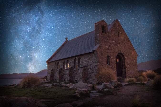 L'Aoraki Mackenzie International Dark Sky Reserve, en Nouvelle-Zélande 
