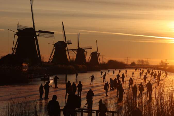 Les Pays-Bas pris d'assaut par la fièvre du patin à glace