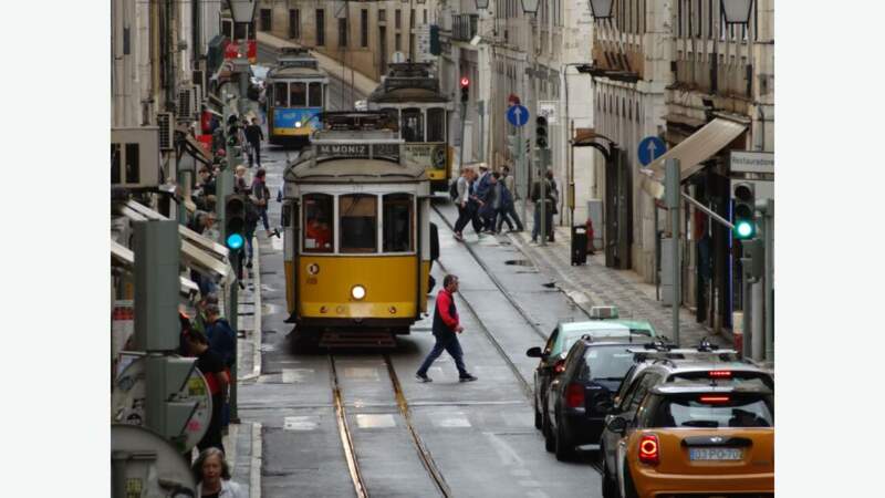 Le célèbre tramway de la capitale portugaise