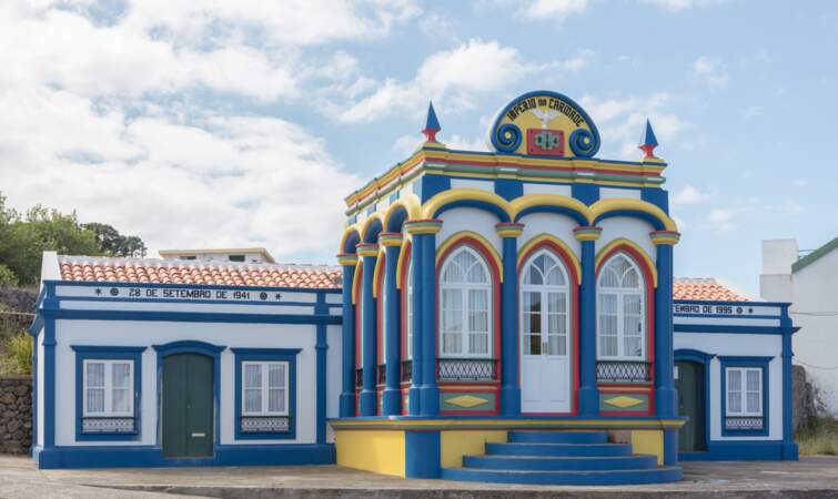 L’Império da Caridade, à Santa Cruz, sur l'île Terceira 