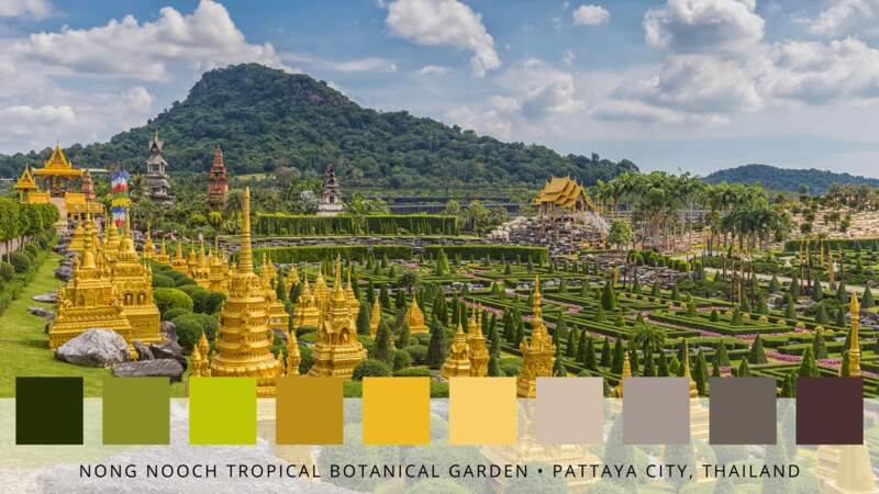 9- Le jardin botanique tropical de Nong Nooch 
