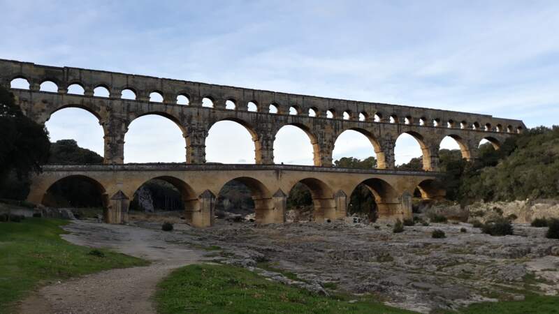 Le pont du Gard (Occitanie)