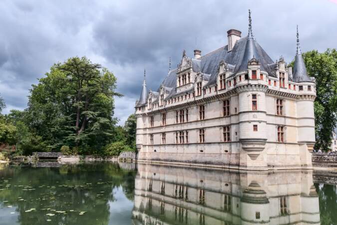 Le château d’Azay-le-Rideau (Centre-Val-de-Loire)