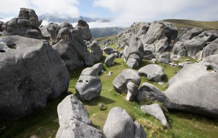 Les rochers géants de Castle Rock