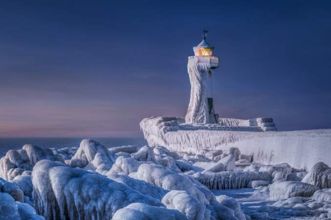 Le phare gelé de Manfred Voss