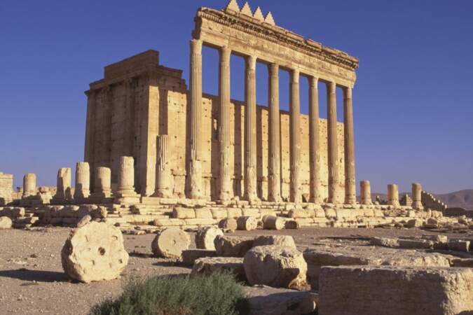 Le temple de Bêl dans la cité antique de Palmyre