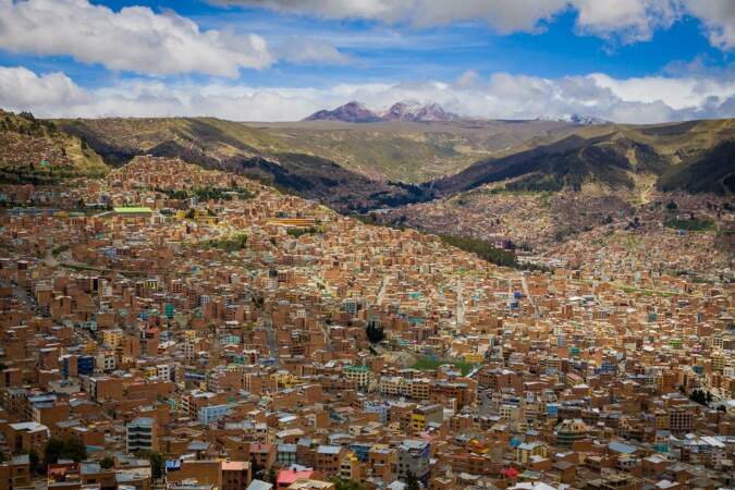 La Paz, capitale de la Bolivie 