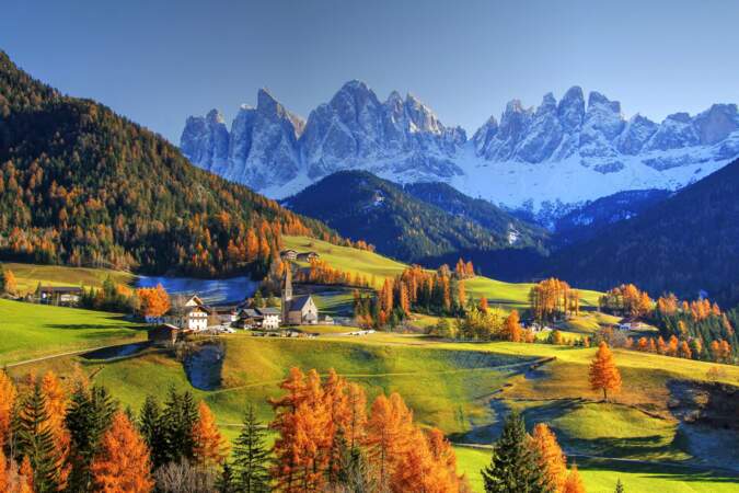 Les Dolomites en automne