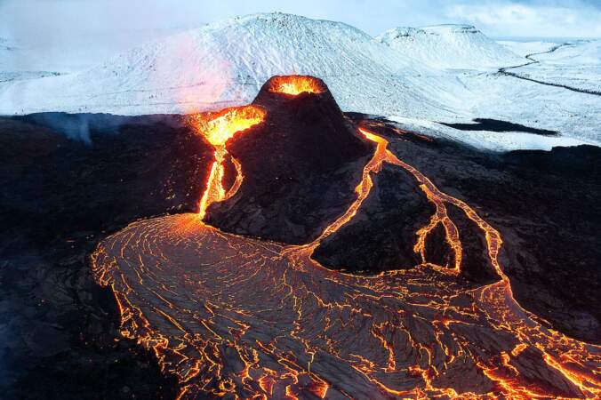 Eruption islandaise 