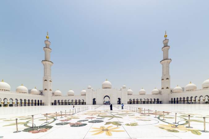 La mosquée Sheikh Zayed, à Abu Dhabi