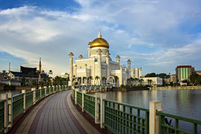 La mosquée Omar Ali Saifuddin, à Brunei