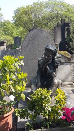 La tombe de Vaslav Nijinsky, à Paris