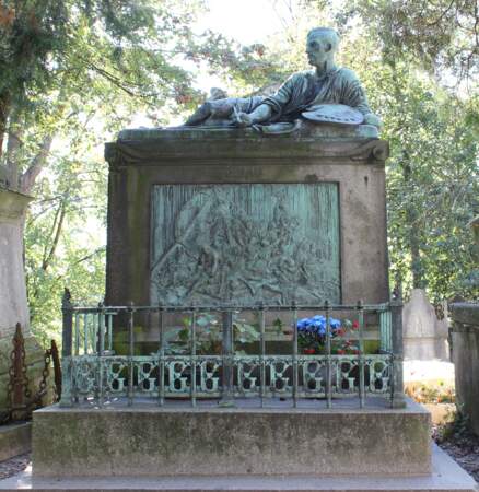 La tombe de Théodore Géricault, à Paris