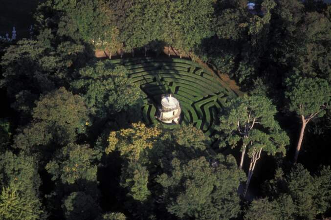 Le labyrinthe de la Villa Pisani, en Italie