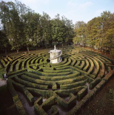 Le labyrinthe de la Villa Pisani, en Italie