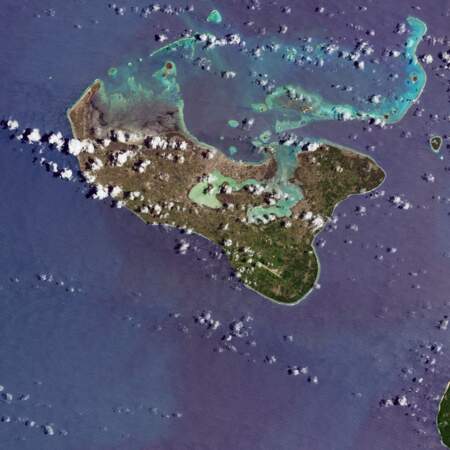 APRES l'éruption volcanique de 2022 aux Tonga