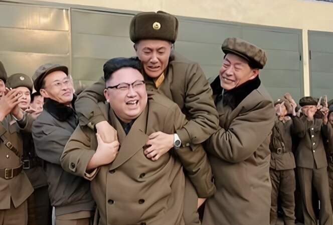 Kim et le militaire