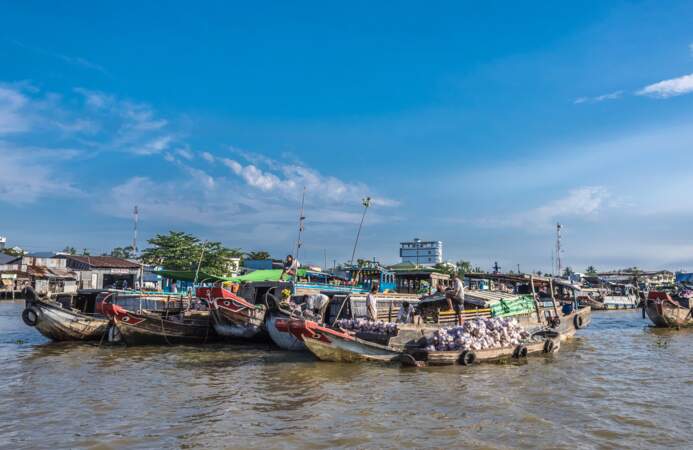 Le marché flottant du Cai Rang